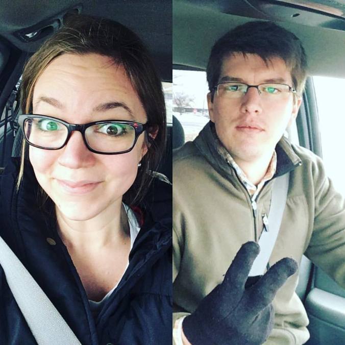 we just saw Rogue One. these are our "excited" faces. 